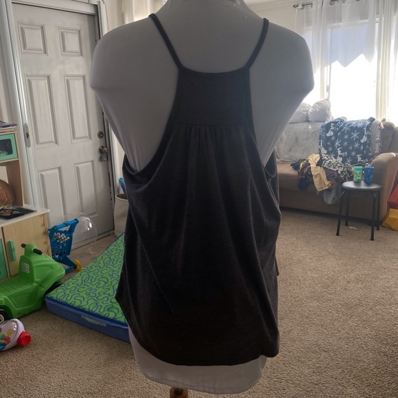 6 for$20❤️Jeans warehouse gray slight halter - Picture 3 of 5